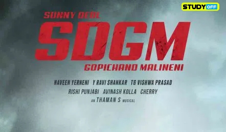 Gopichand Malineni SDGM featuring a Bollywood star. The specifics remain the same.