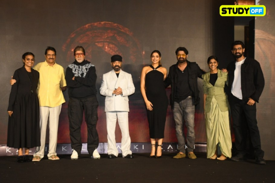 At the Mumbai premiere, Prabhas, Amitabh Bachchan, Kamal Haasan, and Deepika Padukone reveal the details of the science fiction epic "Kalki 2898 AD."