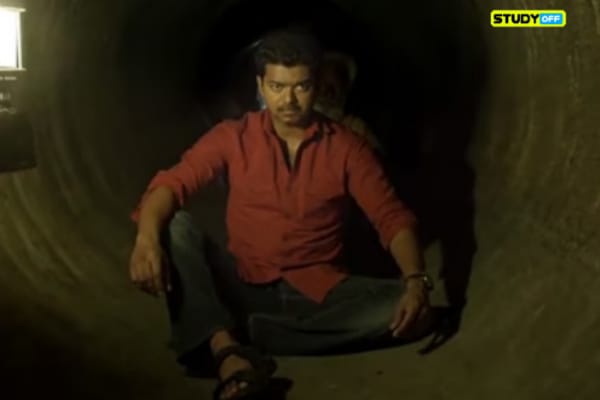 An Extracted Scene From Kaththi the Movie. The Fan Video Is Gaining Popularity