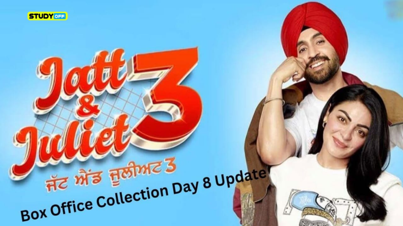 Box Office Collection for Jatt & Juliet 3 Update on Day 8