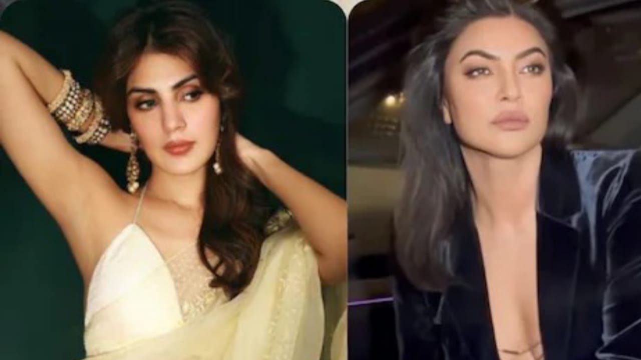 'I am a bigger gold digger than you', Sushmita Sen was left speechless by Rhea Chakraborty's words, both revealed the truth!