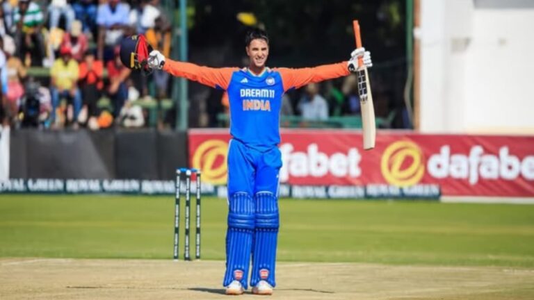 India defeats Zimbabwe by 2342 thanks to a century and a half from Abhishek Sharma.