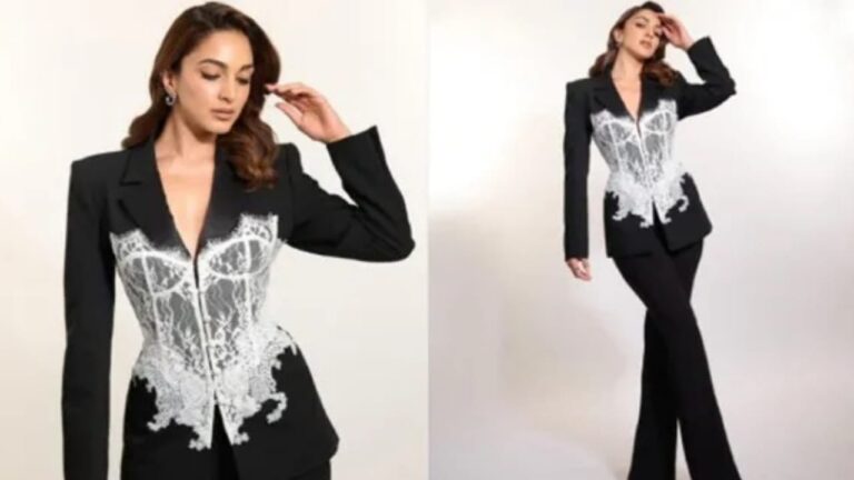 Kiara Advani Elevates Boss Babe Vibes In Dolls House Fashion Lace Corset Jacket