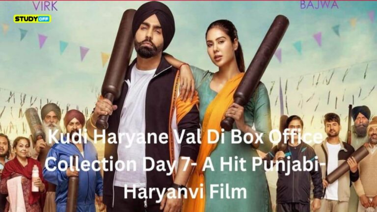 Kudi Haryane Val Di A Successful Punjabi-Haryanvi Film's Seventh Day at the Box Office