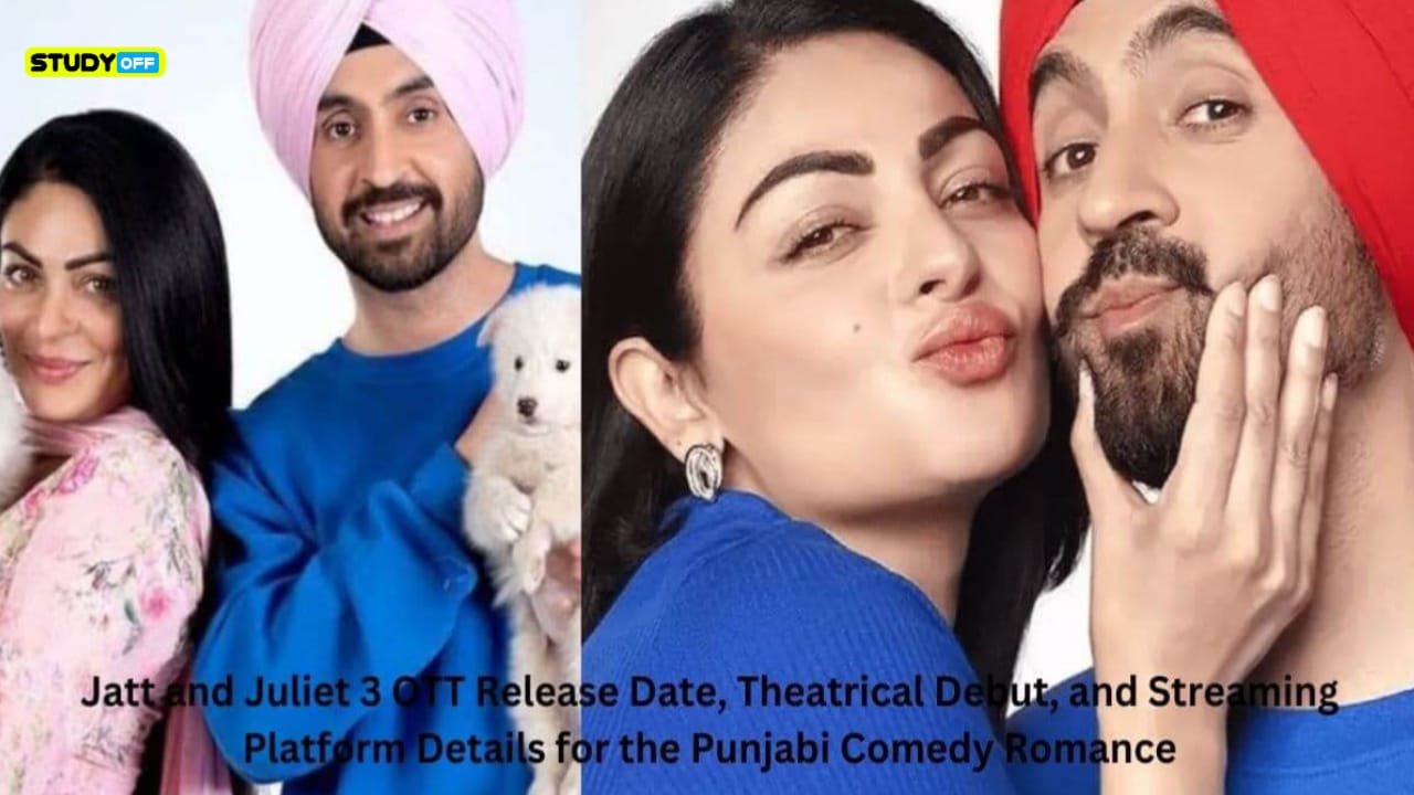 The Punjabi comedy-romance film Jatt and Juliet 3's OTT release date, theatrical debut, and streaming platform information