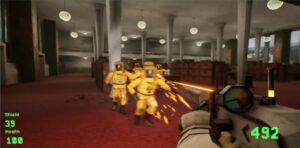 Kvark is a Sovietcore boomer shooter that resembles Half Life set in early '80s Czechoslovakia, and it has now become my preferred FPS this month.