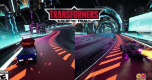 Preview of Transformers Galactic Trials - A high-speed robotic racing game that is exciting and fast-paced.