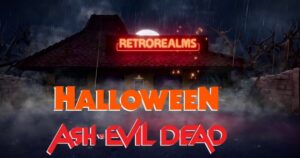 RetroRealms Arcade Halloween & Ash vs. Evil Dead promises a fun retro experience.