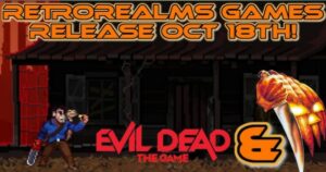 RetroRealms Arcade Halloween & Ash vs. Evil Dead promises a fun retro experience.