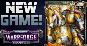 Review of Warhammer 40,000 Warpforge - When your only weapon is a chainsword...