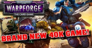 Review of Warhammer 40,000 Warpforge - When your only weapon is a chainsword...