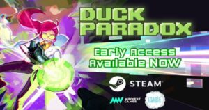 The roguelike precision platformer Duck Paradox will be fully released on October 9th for PC on Steam and GOG.