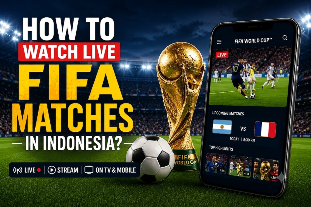 How To Watch Free FIFA Matches In Indonesia?